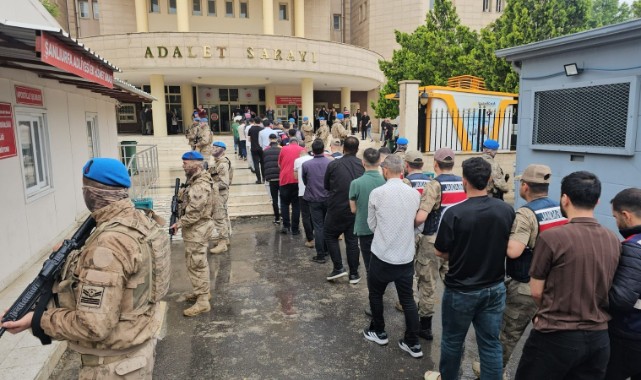 Şanlıurfa merkezli “çürük raporu” operasyonunda 38 tutuklama