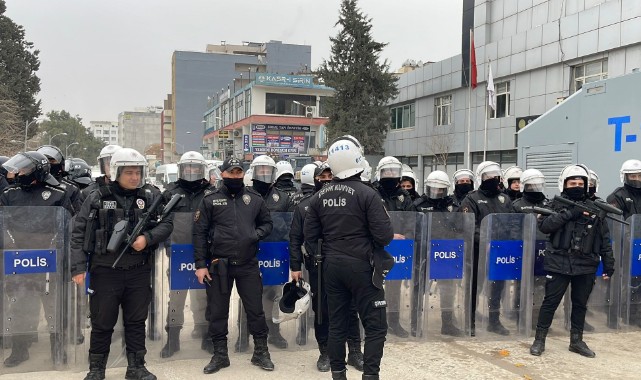 Şanlıurfa’da izinsiz yürüyüşe 11 tutuklama