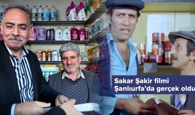Şanlıurfa’da “Sakar Şakir” filmi gerçek oldu: Başkan Kuş veresiye defterini tartıp 50 bin liraya satın aldı