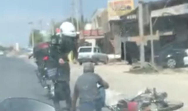 Şanlıurfa’da ‘dur’ ihtarına uymayıp kaçan motosiklet sürücüsü kaza yaptı