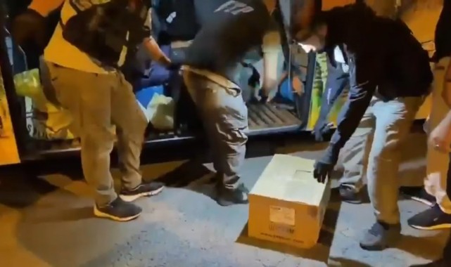 Şanlıurfa’da yolcu otobüsünde 39 kilo 700 gram skunk ele geçirildi