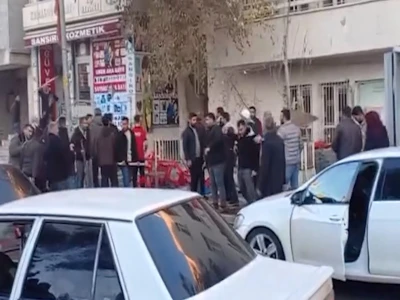 Şanlıurfa’da taşlı-sopalı kavga kamerada: 5 yaralı