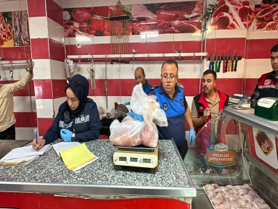 Şanlıurfa’da 170 kilo bozuk ete el konuldu, işletmeler mühürlendi