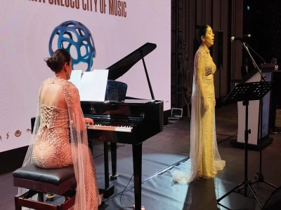 Şanlıurfa’da müzik zirvesi: UNESCO küresi Kansas City’ye devredildi