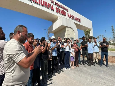Şanlıurfa’da işçilerin maaş eylemi