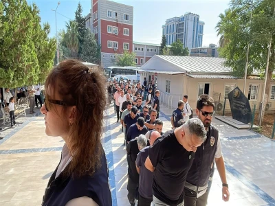 Şanlıurfa'da yaralı kartal tedaviye alındı